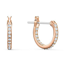 Load image into Gallery viewer, Ginger T Bar set White, Rose gold-tone plated