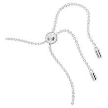 Load image into Gallery viewer, Signum bracelet Swan, White, Rhodium plated