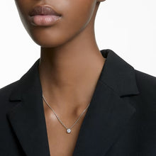Load image into Gallery viewer, Millenia pendant Trilliant cut, White, Rhodium plated
