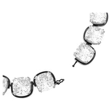 Load image into Gallery viewer, Harmonia choker Cushion cut, White, Mixed metal finish