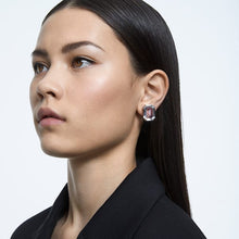 Load image into Gallery viewer, Swarovski Mesmera clip earring Single, Octagon cut crystal, White