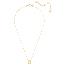 Load image into Gallery viewer, Swarovski Millenia necklace Square Swarovski Zirconia, Yellow, Gold-