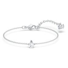 Load image into Gallery viewer, Swarovski Tennis Deluxe Mixed Set, White, Rhodium plated